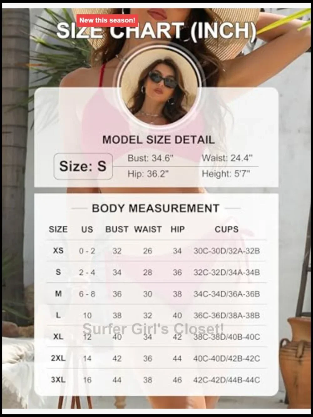 Women's Two Piece Cheeky Bikini Sets Curvy Cutout String Bathing Suits